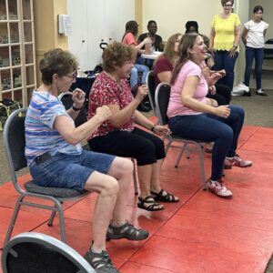 Chair Tap at Morley Manor - Tap Dance Detroit