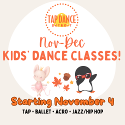 Kids' Dance Classes at Tap Dance Detroit